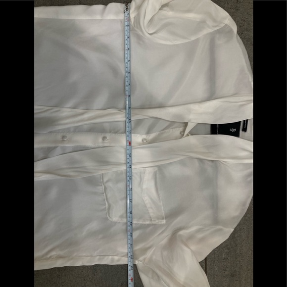 R13 Womens Lavallière Neck Blouse. Large - Picture 8 of 9